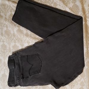 Levi's gray 711 skinny stretch jeans